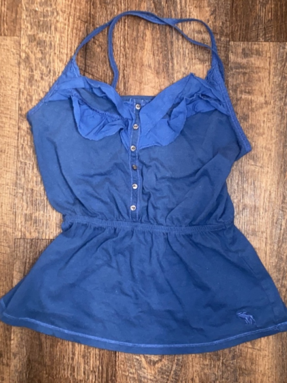 Blue Abercrombie & Fitch Tank Top